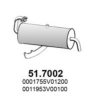 SMART 0001735V01200 End Silencer